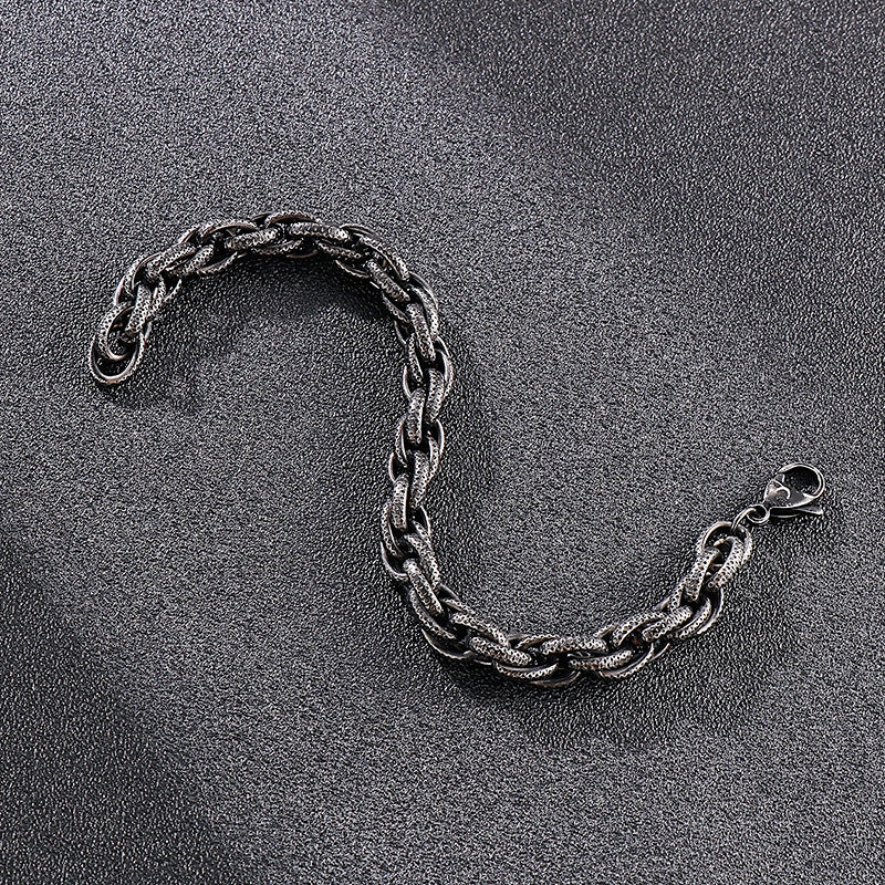 Men's Accessories Vintage Black Dot Pattern Hip Bracelets