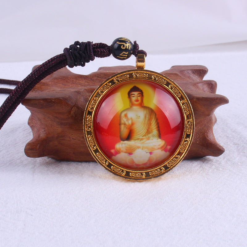 Tibetan Vintage Blackwood Father's Day Sweater Necklaces