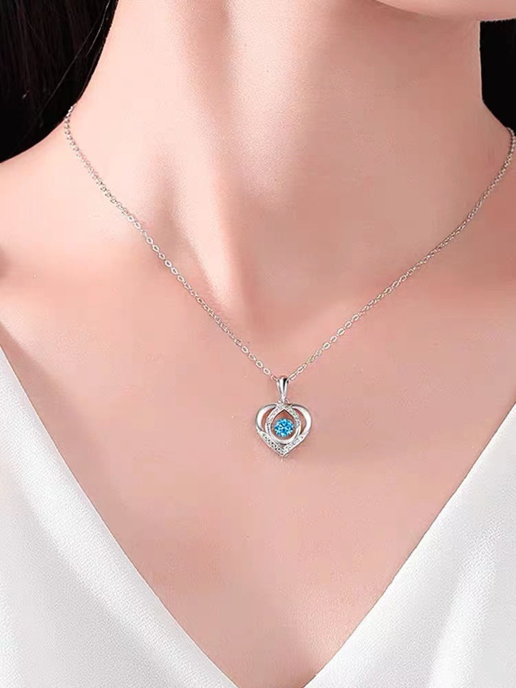 Temperament Smart Heart-shaped Valentine's Day Gifts Pendants