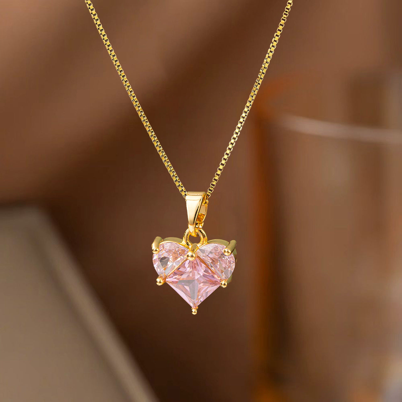 Female Sweet Clavicle Chain High Sense Valentine's Day Rings