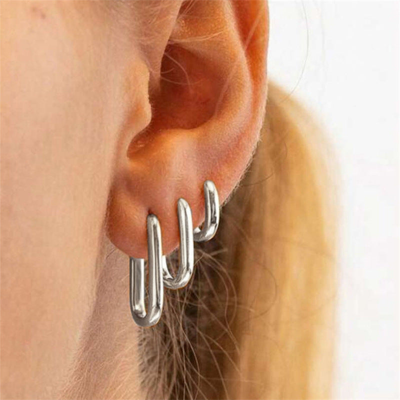 Women's & Men's High-grade Niche Alloy Graceful Personality Punk Earrings