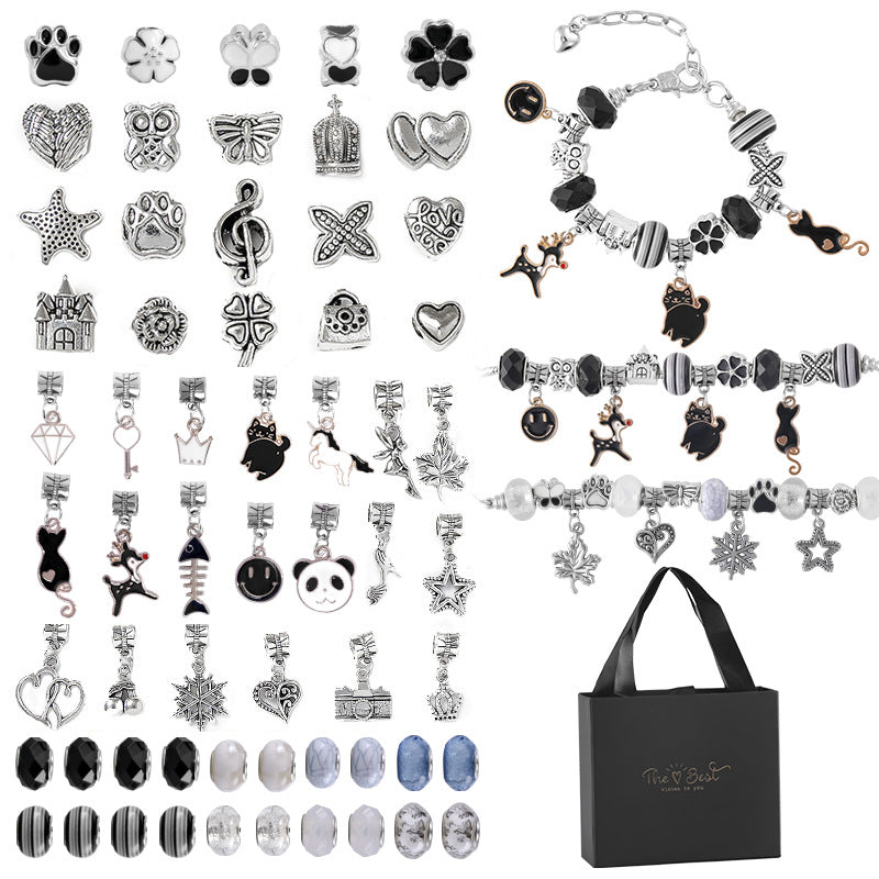 Children's Crystal Beads Alloy String Material Package Ornament Accessories Bracelets