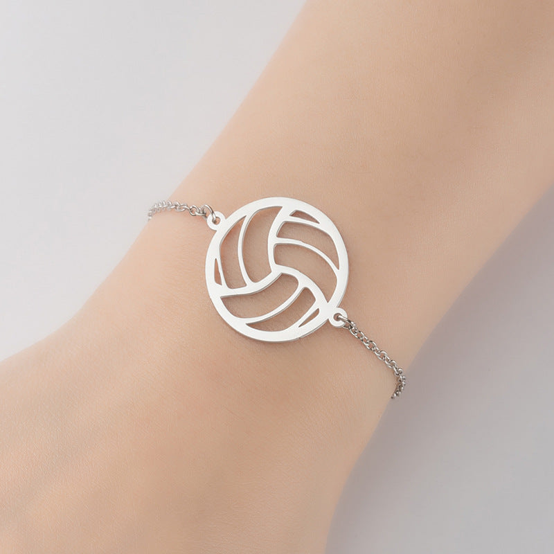 Sports Accessories Fashion Geometry Pattern Round Bracelets