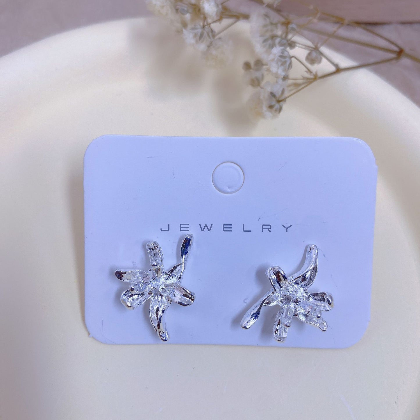 Needle Simple Exquisite Plain Ear Cute Earrings