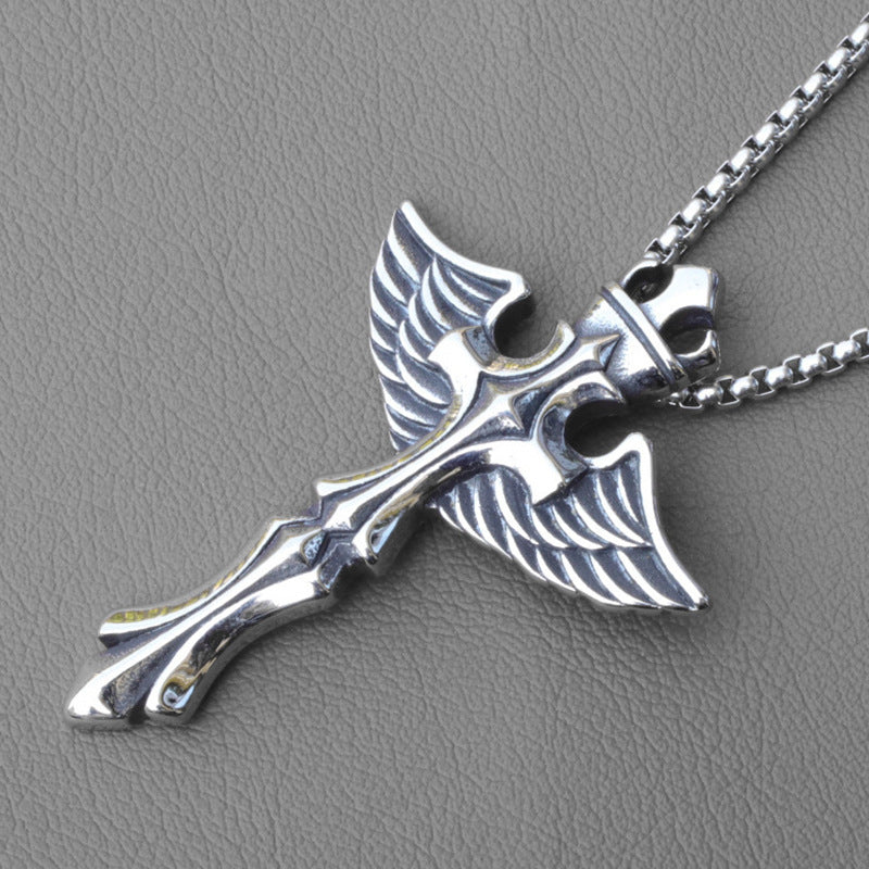 Women's & Men's Rune Arrow Titanium Steel Fashion Creative Necklaces
