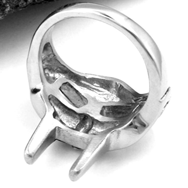 Women's & Men's Superman Iron Man Stainless Titanium Steel Rings
