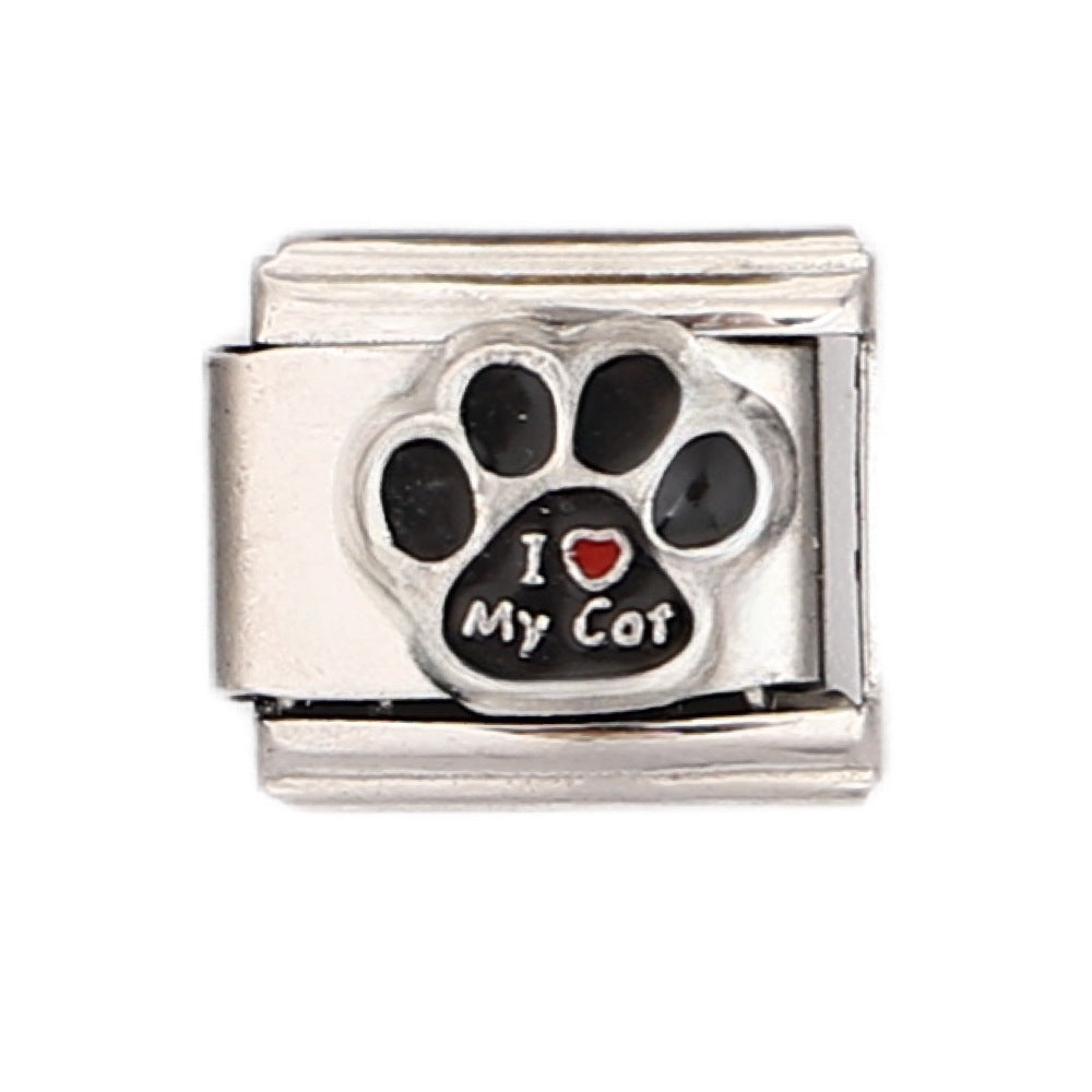 Italian Style Module Series Puppy Modeling Bracelets