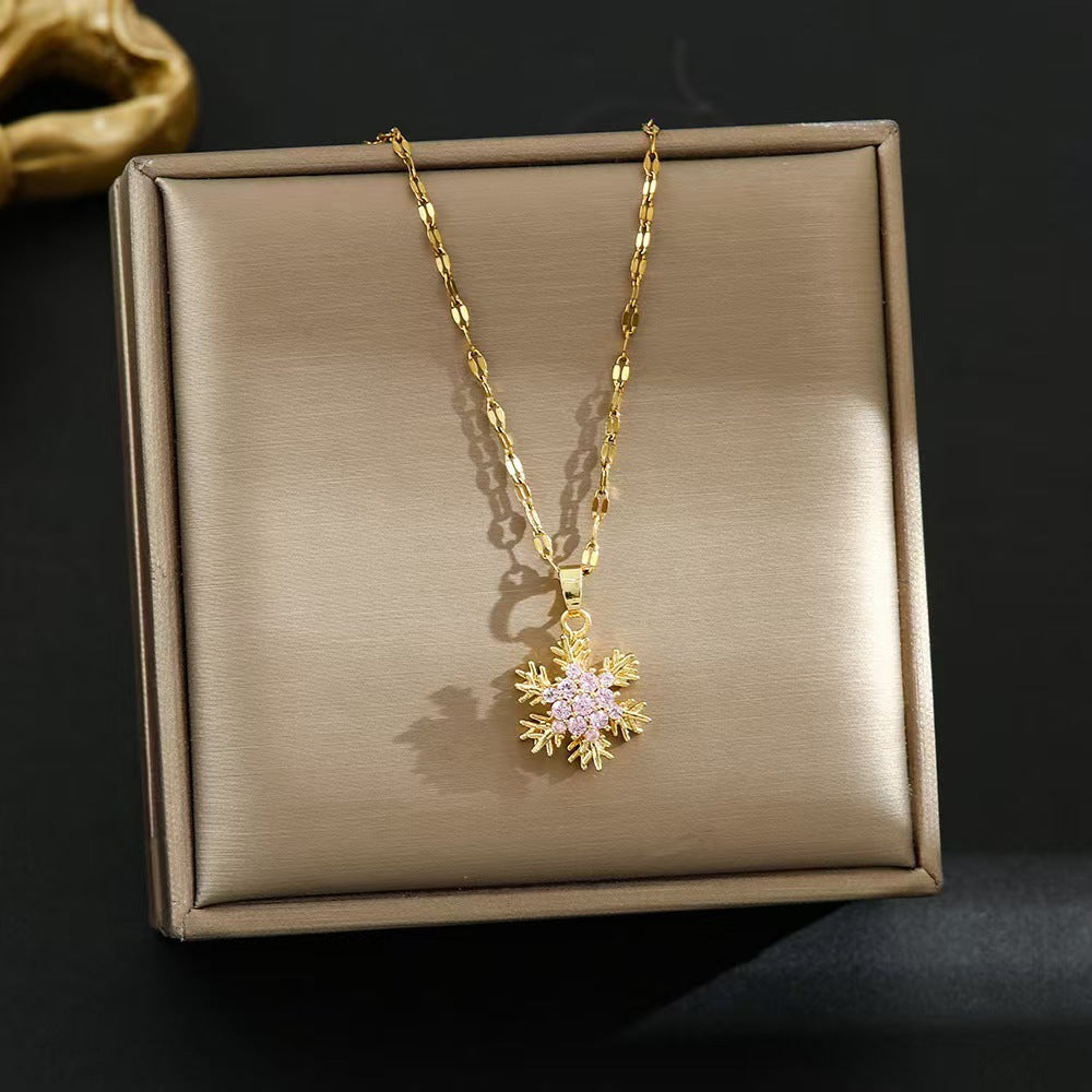 Women's Droplet Fashionable Temperamental High-grade Durian Clavicle Necklaces