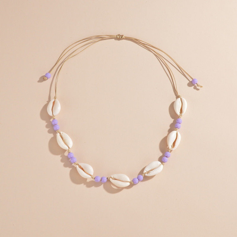 Ornament Hawaiian Beach Shell Ocean Bead Necklaces