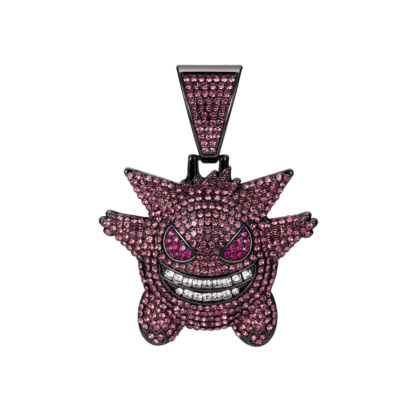 Full Diamond Exaggerated Personalized Cartoon Sweater Necklaces