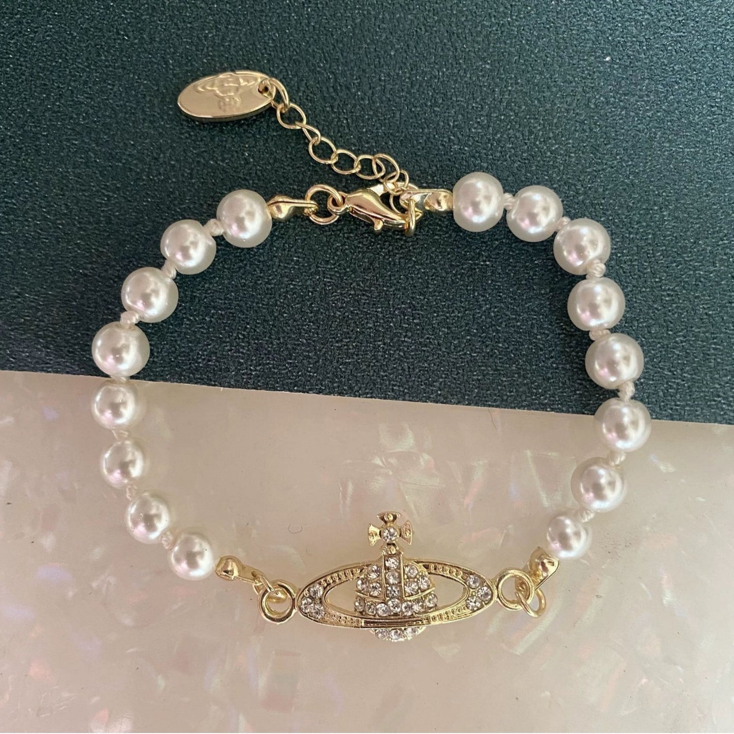 Mother Of The West Classic Saturn Pearl Bracelets