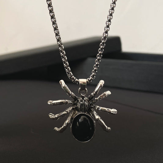 Women's & Men's Cold Spider Hip Hop Retro Trendy Necklaces
