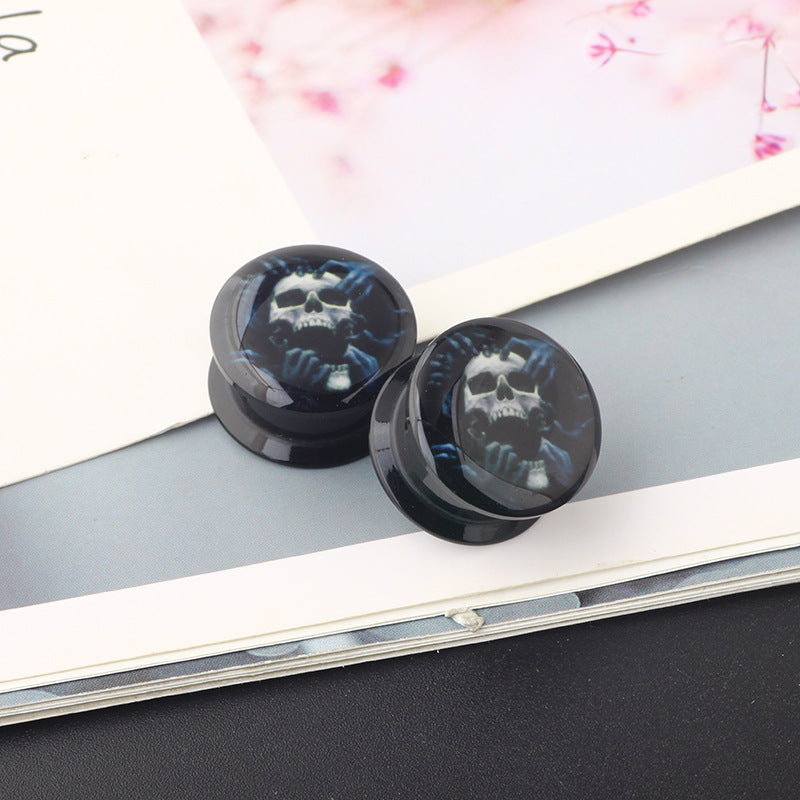 Acrylic Auricle Pulley Ear Extender Human Body Earrings