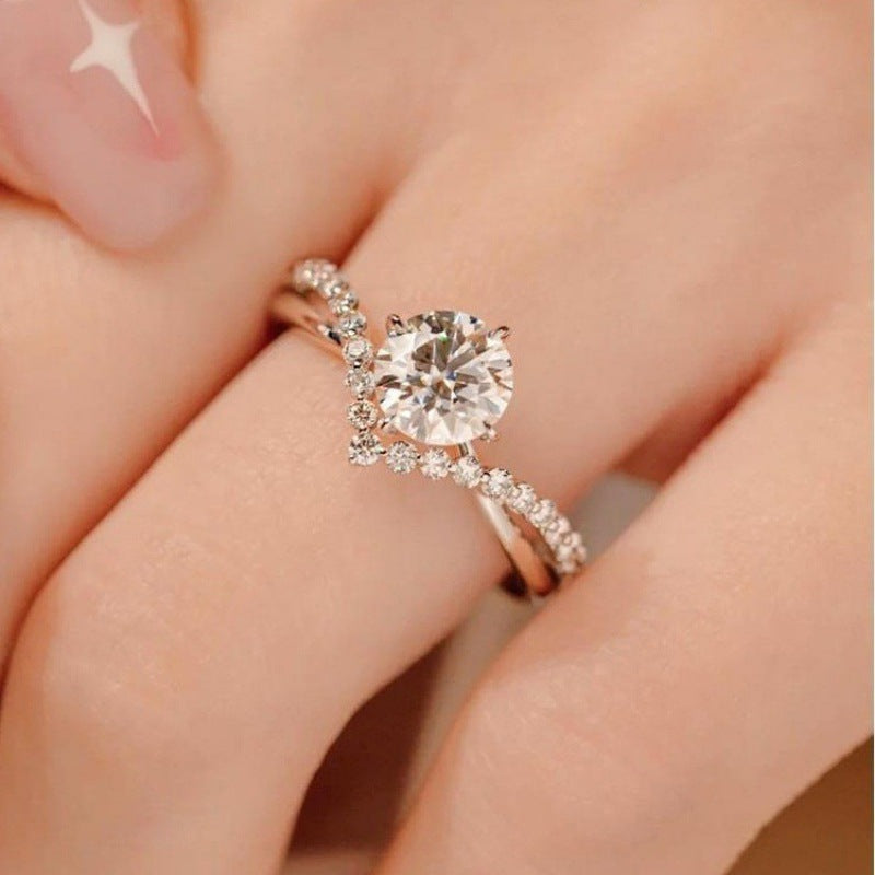Women's Crown For Love Niche Accessories Simple Rings