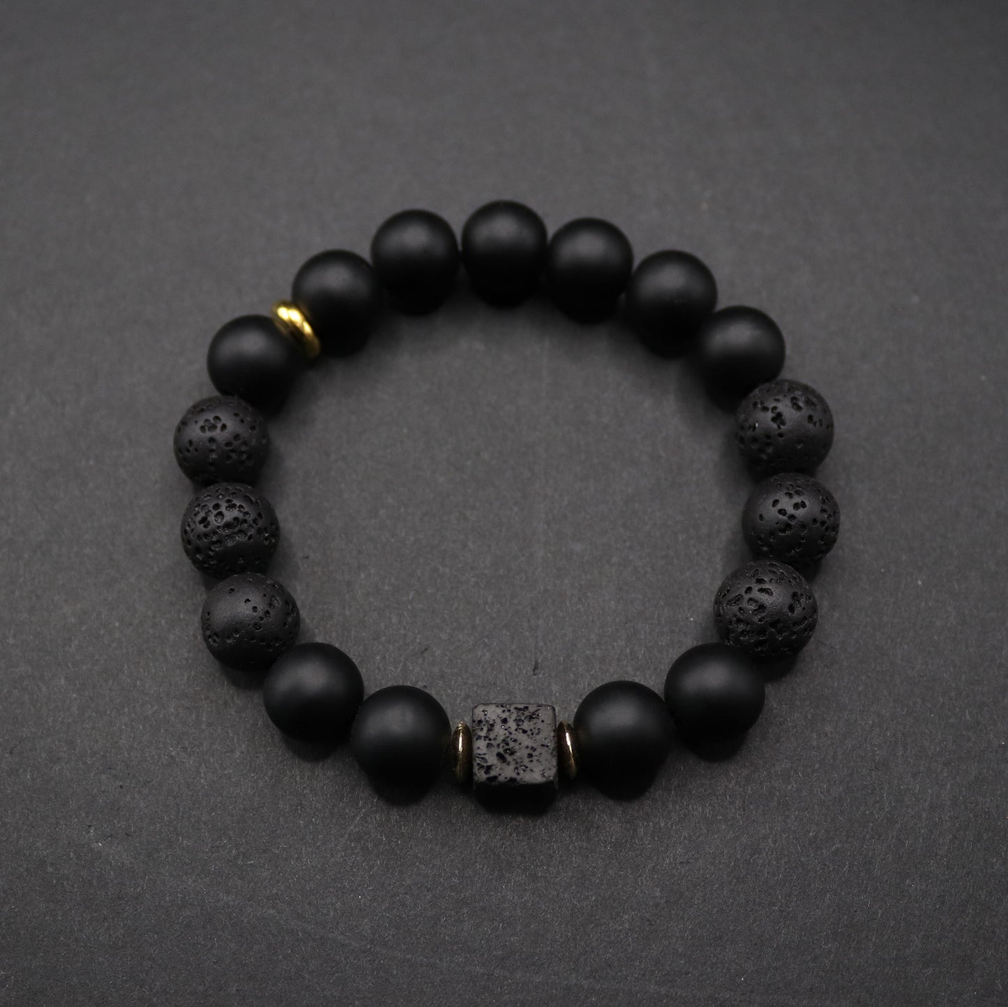 Men's High Sense Volcanic Rock Bead Gift Bracelets