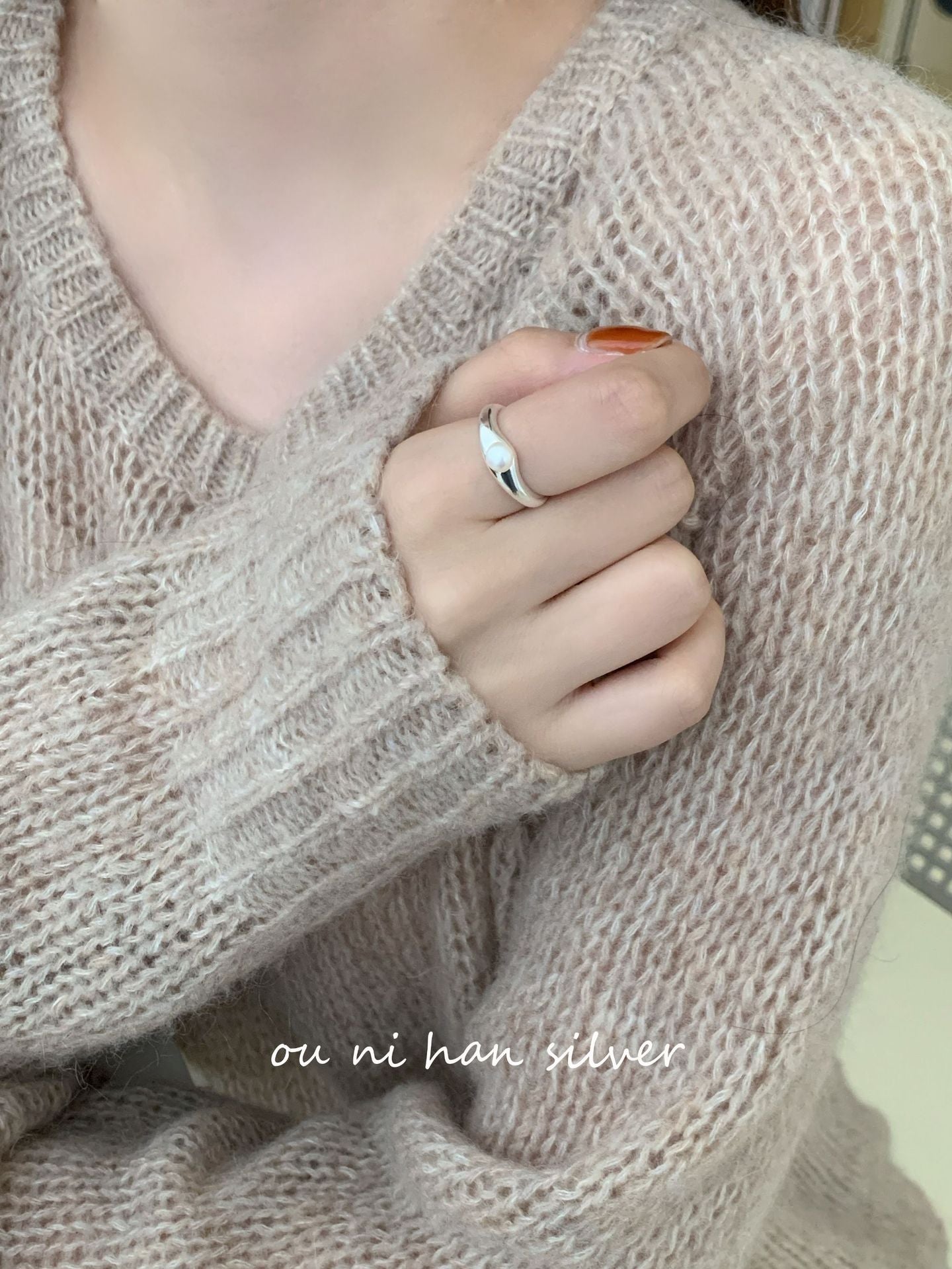Oni Sterling Sier Female Style Design Rings