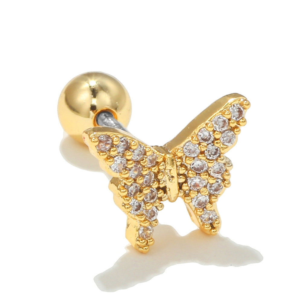 Geometric Metal Light Luxury Simplicity Ear Rings