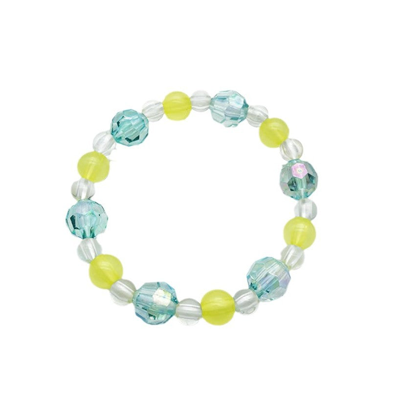 Crystal Female Fluorite Acrylic Fashion Exquisite Bracelets