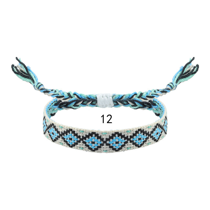 Woven Nepal Ethnic Style Lucky Friendship Bracelets