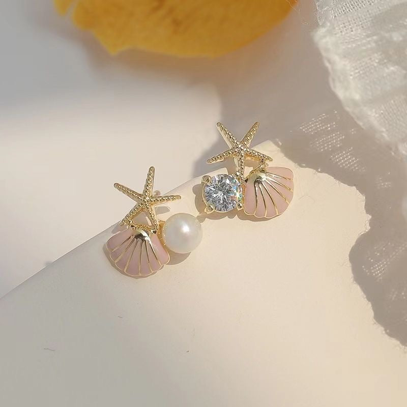 Zinc Alloy Creative Asymmetric Design Fashion Simple Rings
