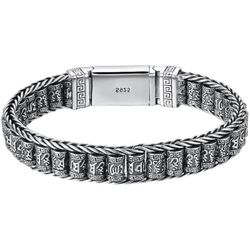 Women's & Men's Light Luxury Woven Niche Design Six Words Bracelets