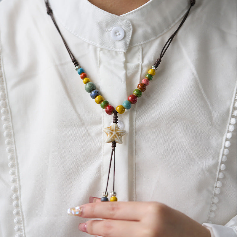 Ornament Versatile High Sense Artistic Chinese Style Necklaces