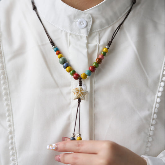 Ornament Versatile High Sense Artistic Chinese Style Necklaces