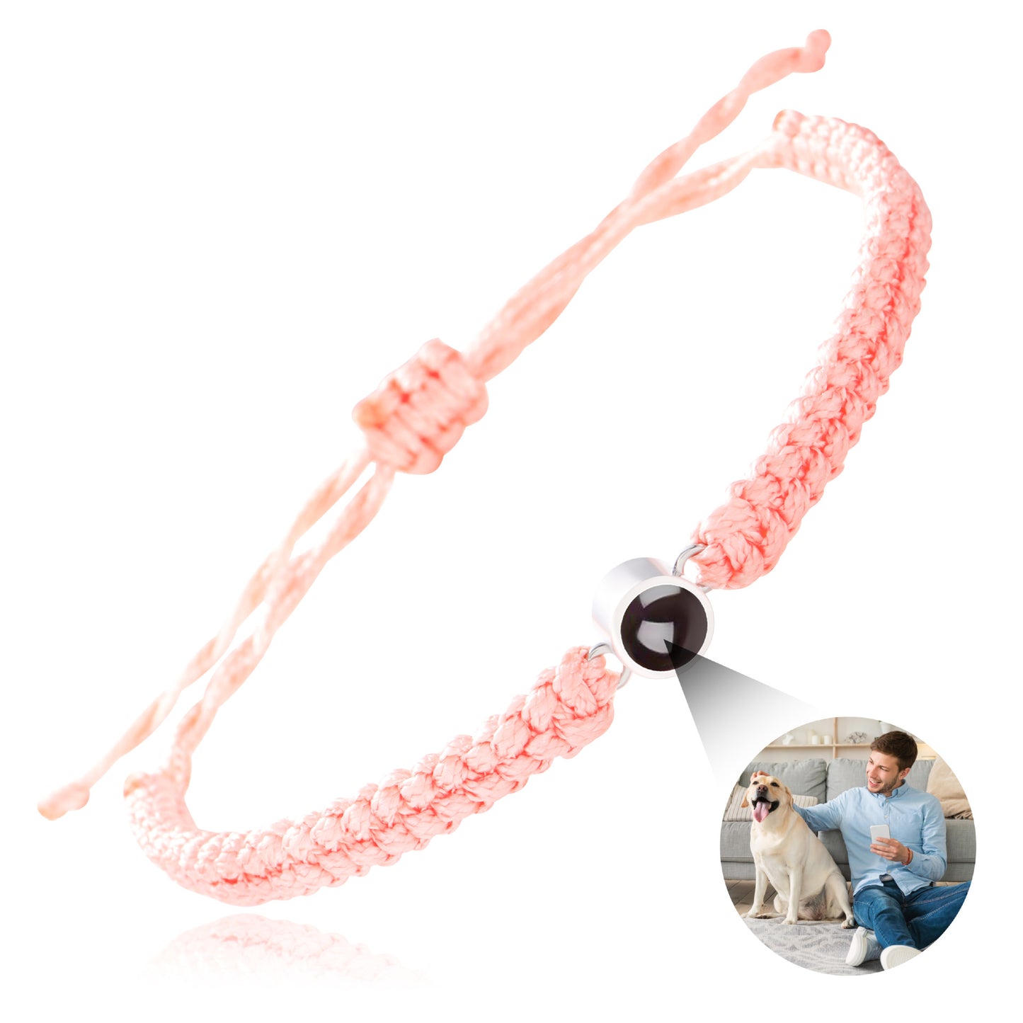 Korean Style Projection Hand Weaving Simple Bracelets