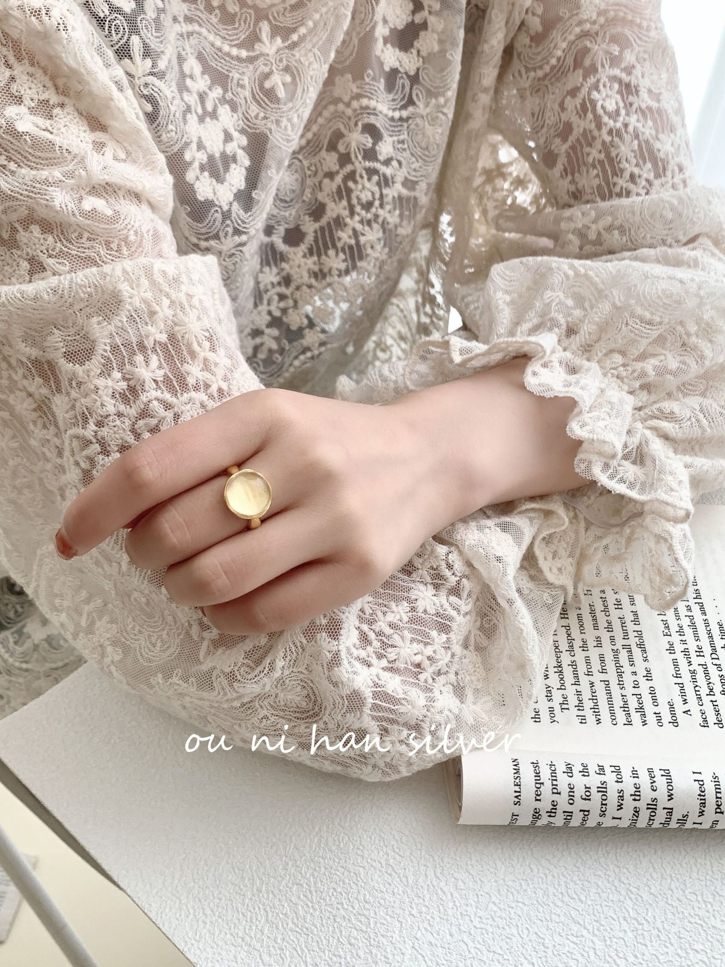 Oni Sterling Sier Female Style Design Rings