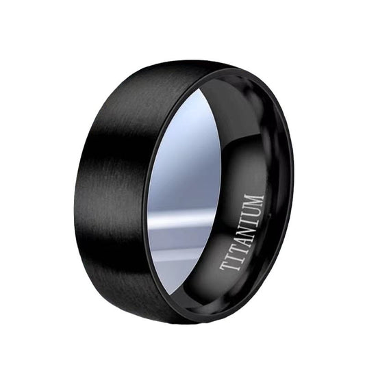 Men's Stainless Steel Titanium High-grade Hip Hop Niche Wind Rings