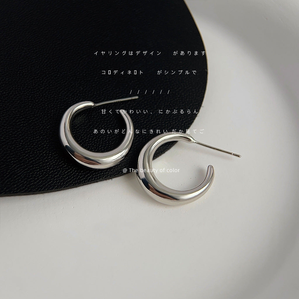 Minimalist Plated Light Luxury Fashion Commuter Rings