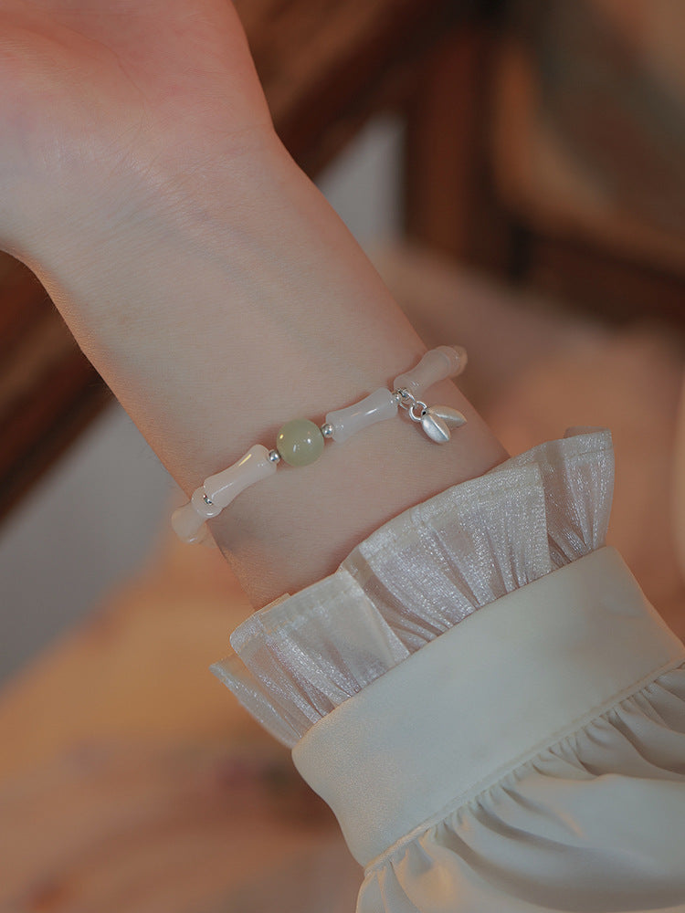 Bamboo Festival Jade Female Retro Minority Bracelets