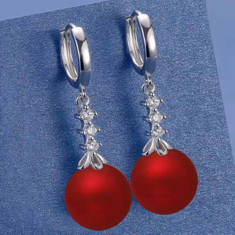 Women's Artificial Pearl Short Long Eardrops For Earrings
