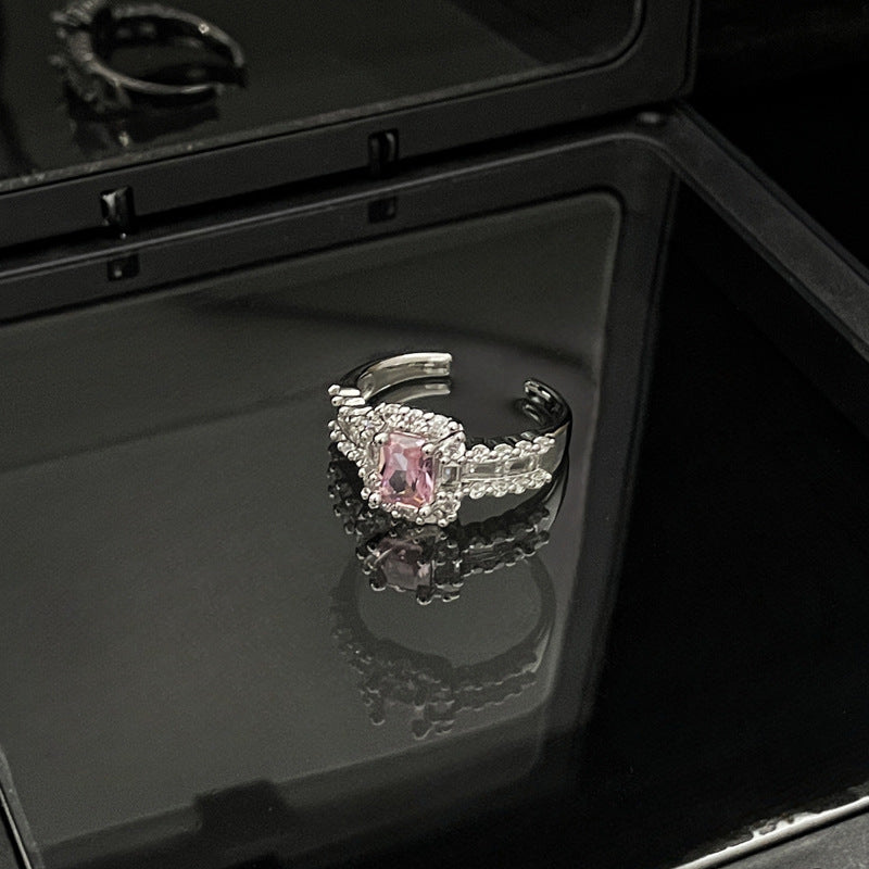 Color Fashion Elegant Open Female Cold Rings