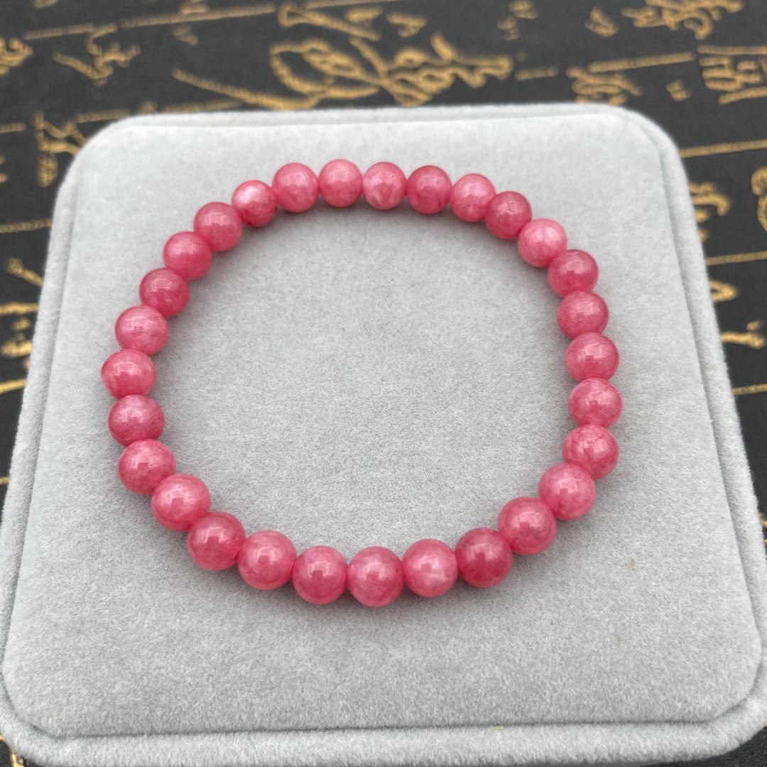 Women's & Men's Optimized Jade Bead Simple Single Circle Live Bracelets