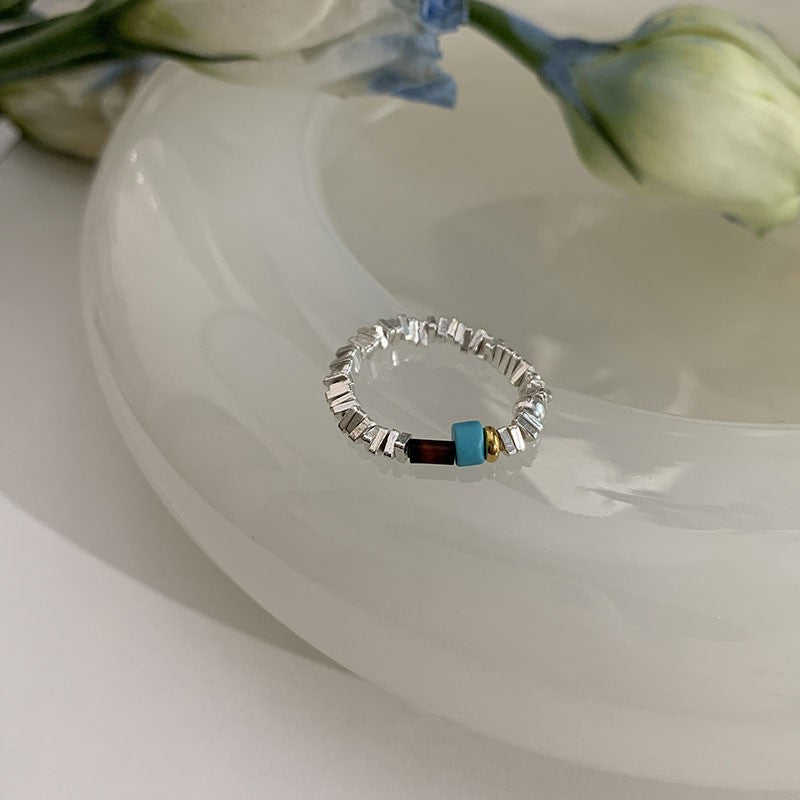 Women's More Than Ornament For Minority Elastic String Small Rings