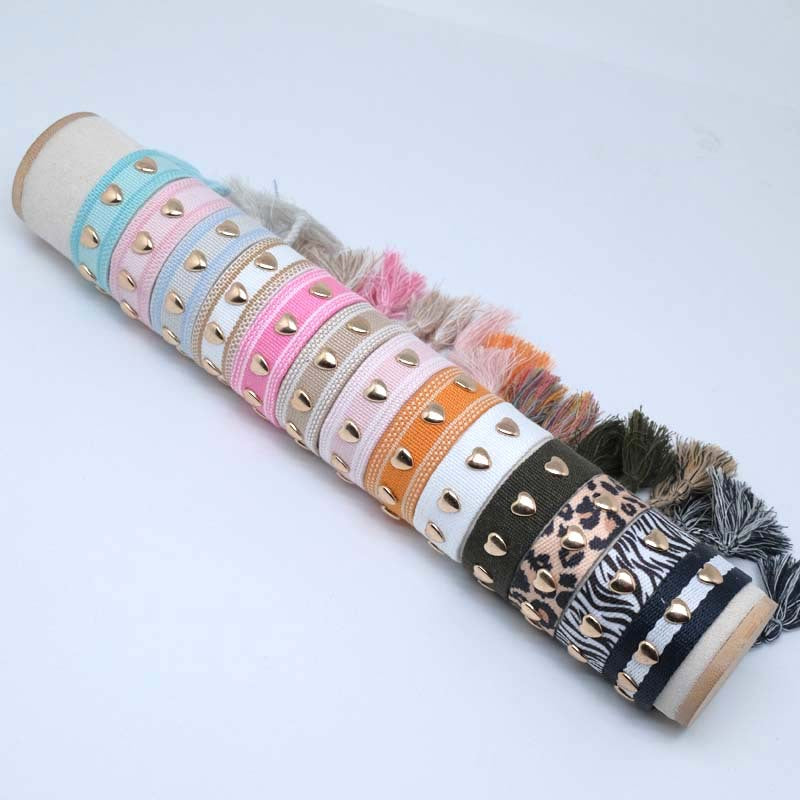 Letter Popular Hand-woven Wrist Strap Embroidered Bracelets