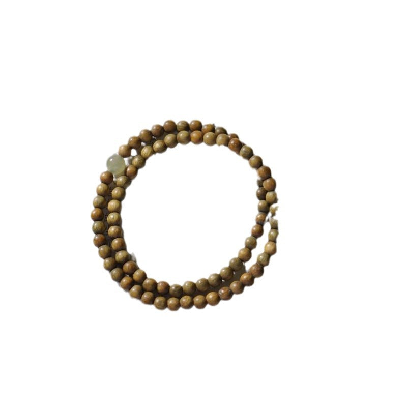 Green Sandalwood Beads Female Wooden Mori Bracelets