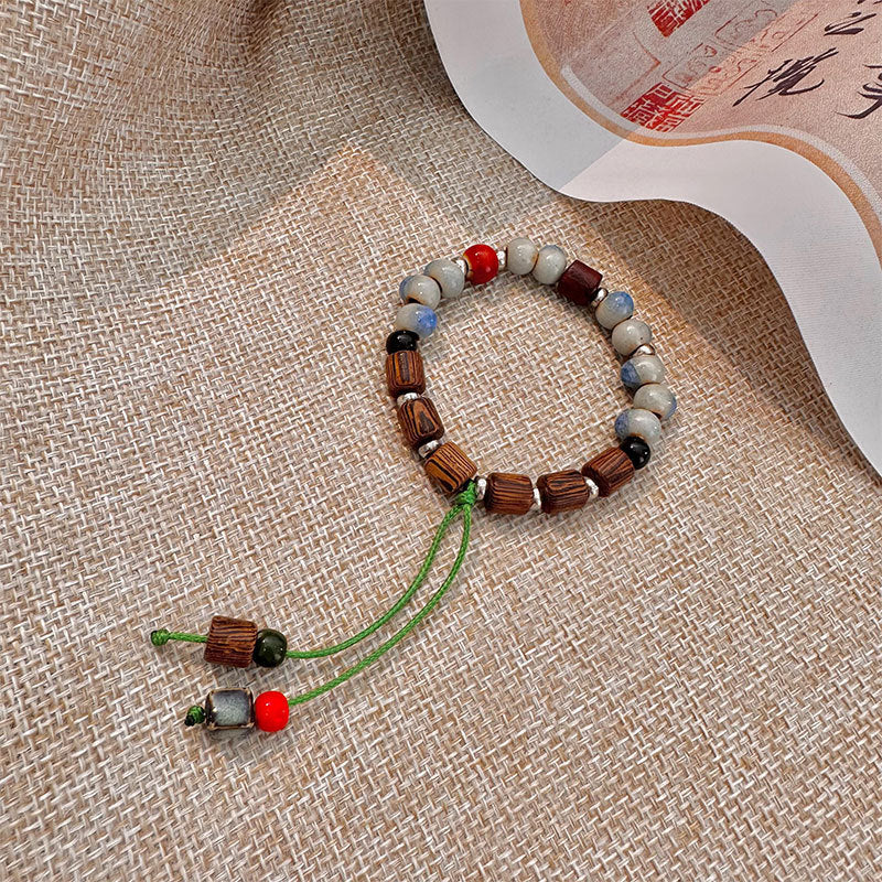 Niche Retro Chinese Beaded Handmade Stall Bracelets