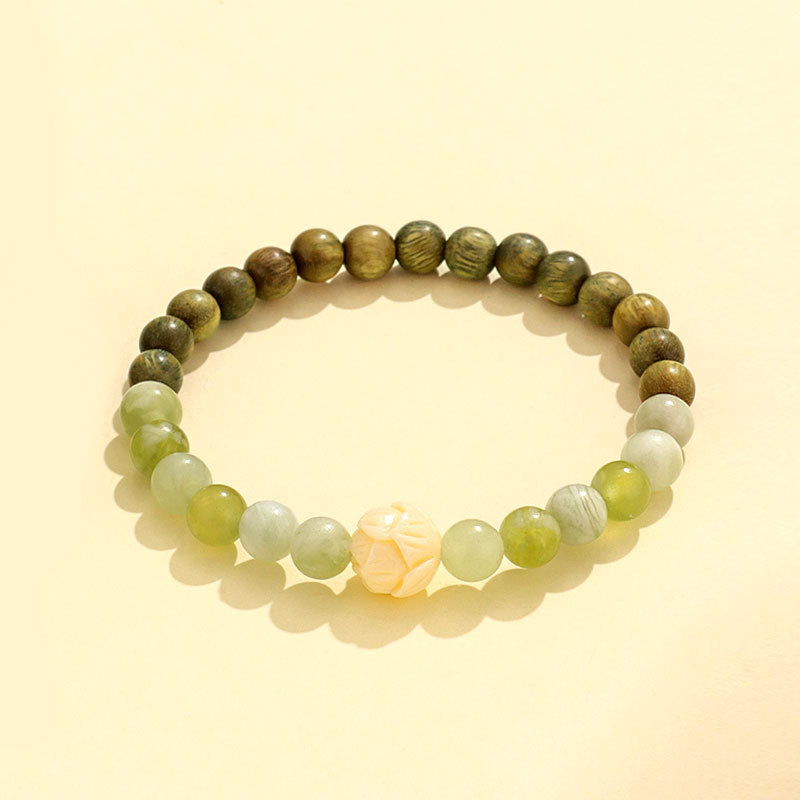 Women's Beaded Couple Niche High Sense Ivory Bracelets