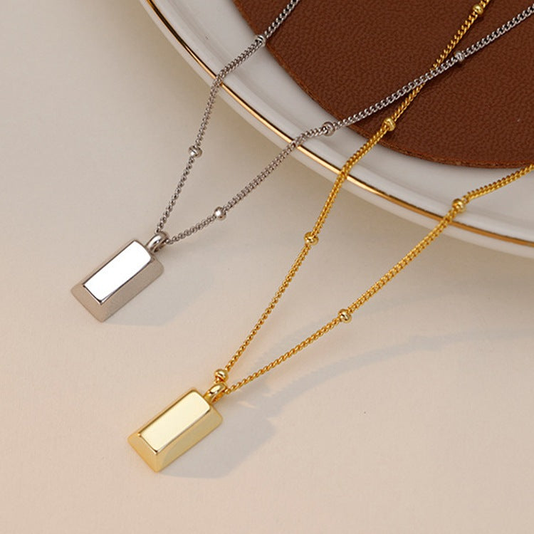 Women's Steel Graceful Fashionable Special Interest Light Necklaces