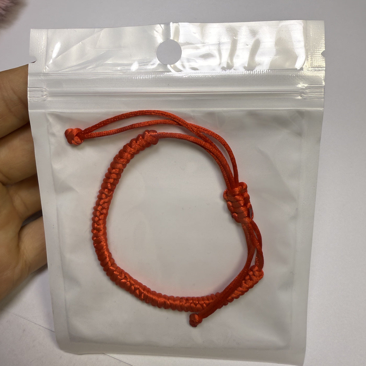 Men's Red Rope Life Woven Lady Couple Bracelets