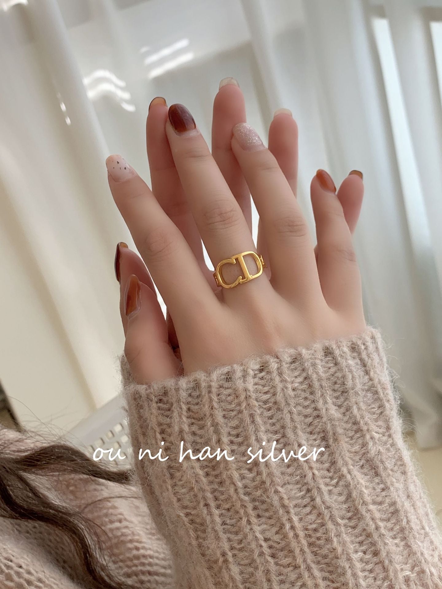 Oni Sterling Sier Female Style Design Rings