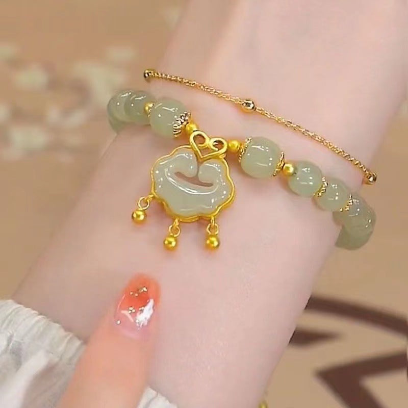 Lucky Beads Female Fashion High Sense Light Bracelets