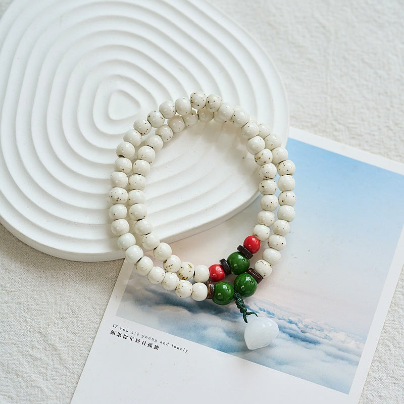 Color Artistic Ancient Style Bead String Bracelets