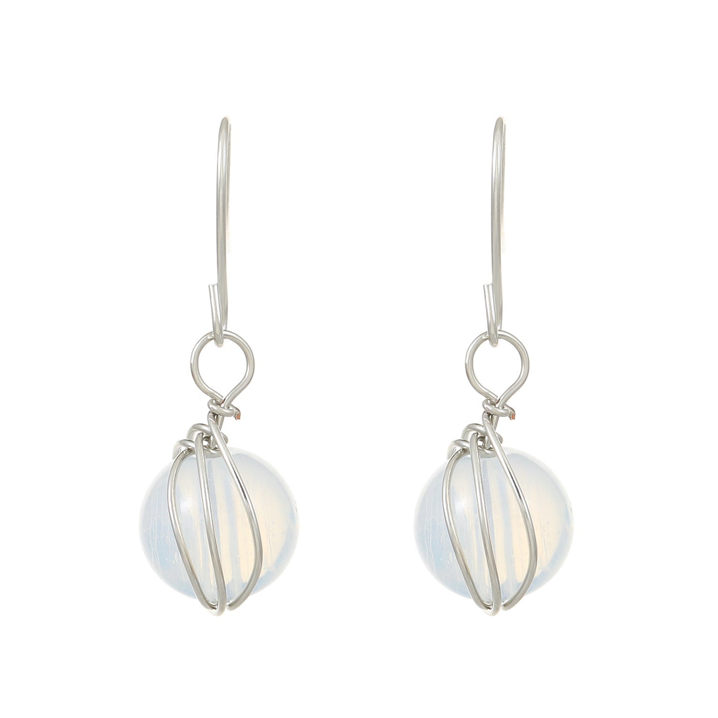 Water Drops Eardrops Trendy Niche High-grade Light Stud Earrings