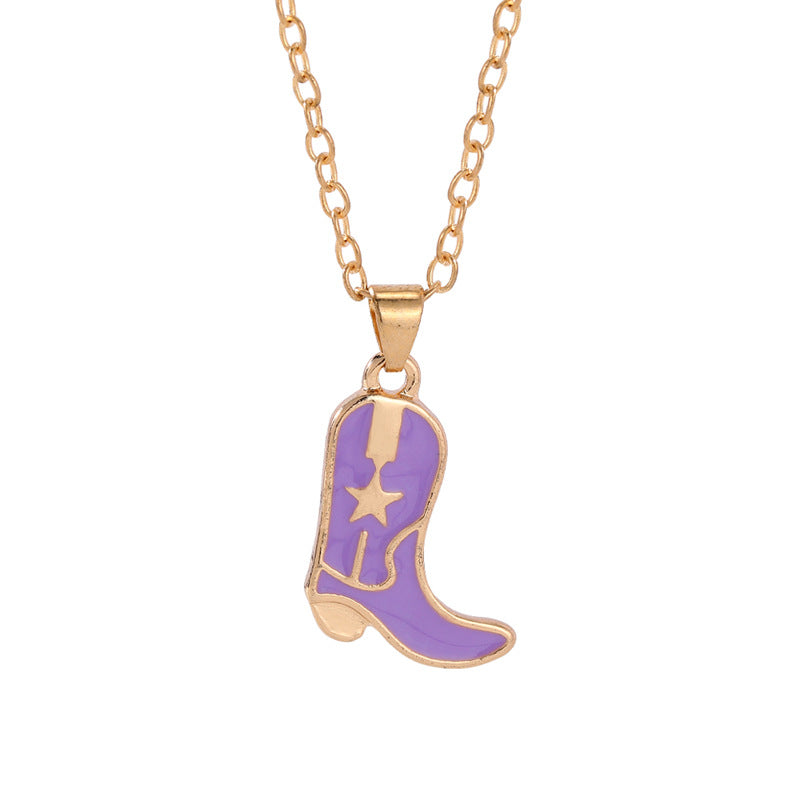 Boots Stylish Simple Versatile Clothing Decorations Necklaces