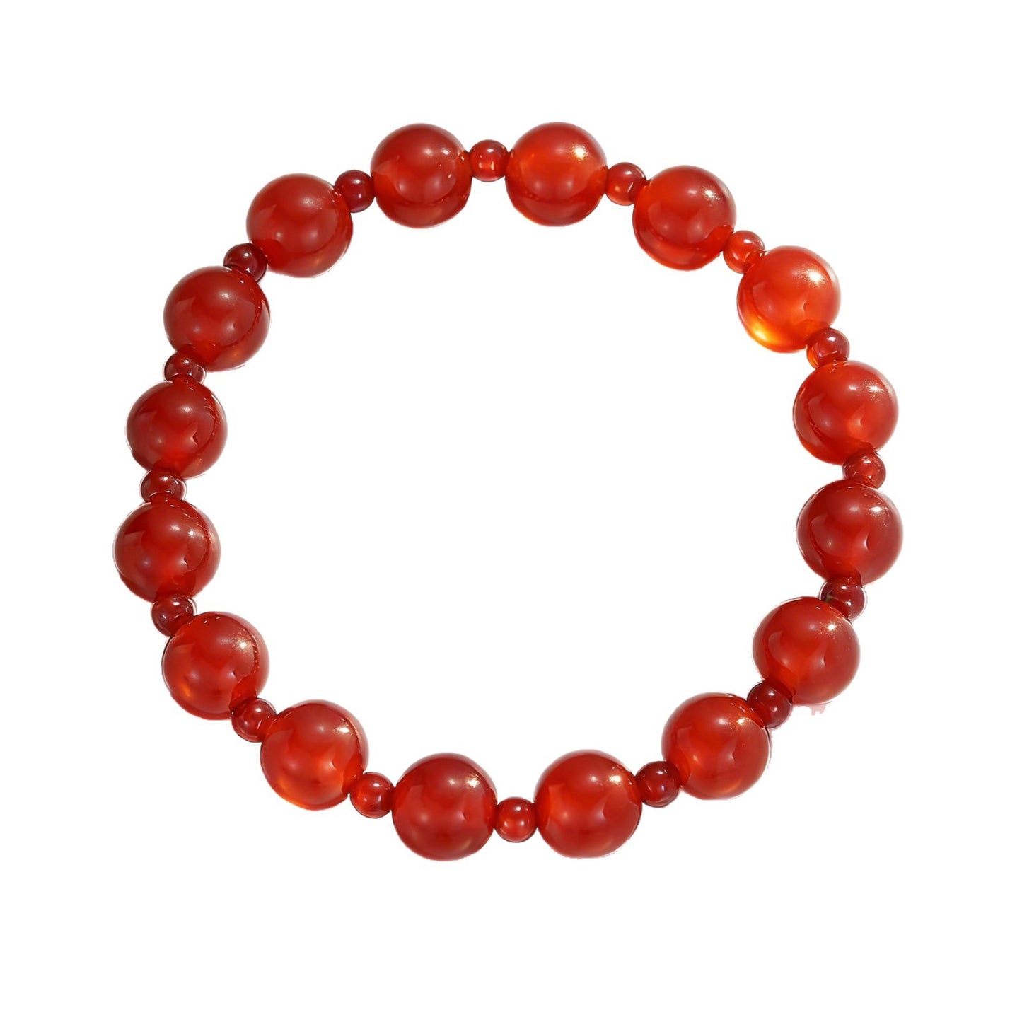 Xu Yan Natural Red Agate Light Luxury Single Bracelets