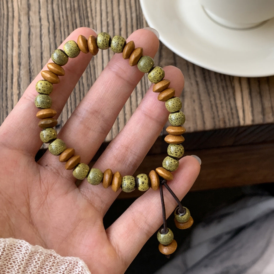 Niche Retro Chinese Beaded Handmade Stall Bracelets
