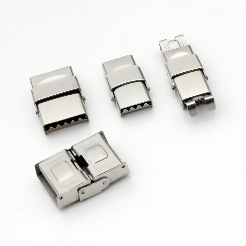 Matching Leather Rope Jewelry Buckle Stainless Steel Bracelets